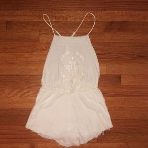 Brandy Melville White Romper